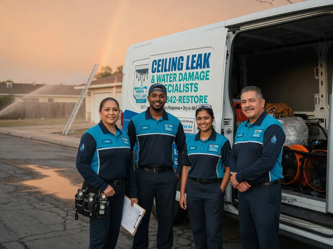 Ceiling Leak Cleanup company in Callao, VA